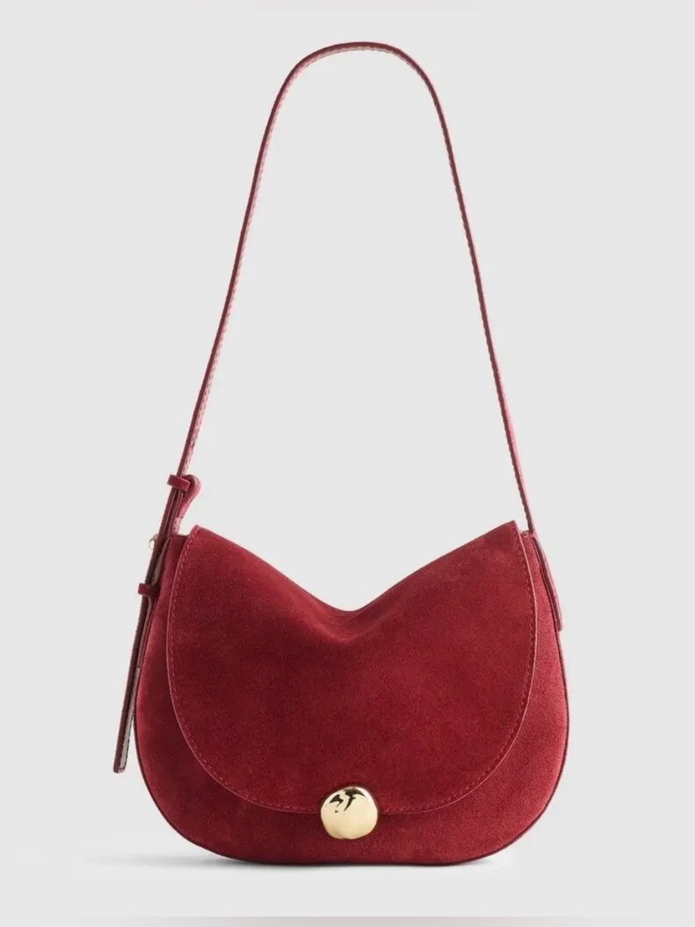 Madewell suede shoulder bag